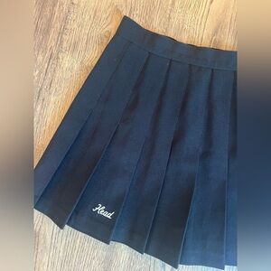 HEAD sportswear vintage Black pleated tennis skirt XS EUC